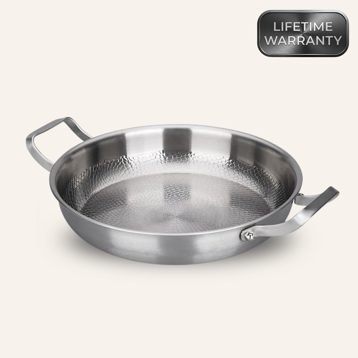 Alpine Titanium Sauté Pan — Dual Handle
