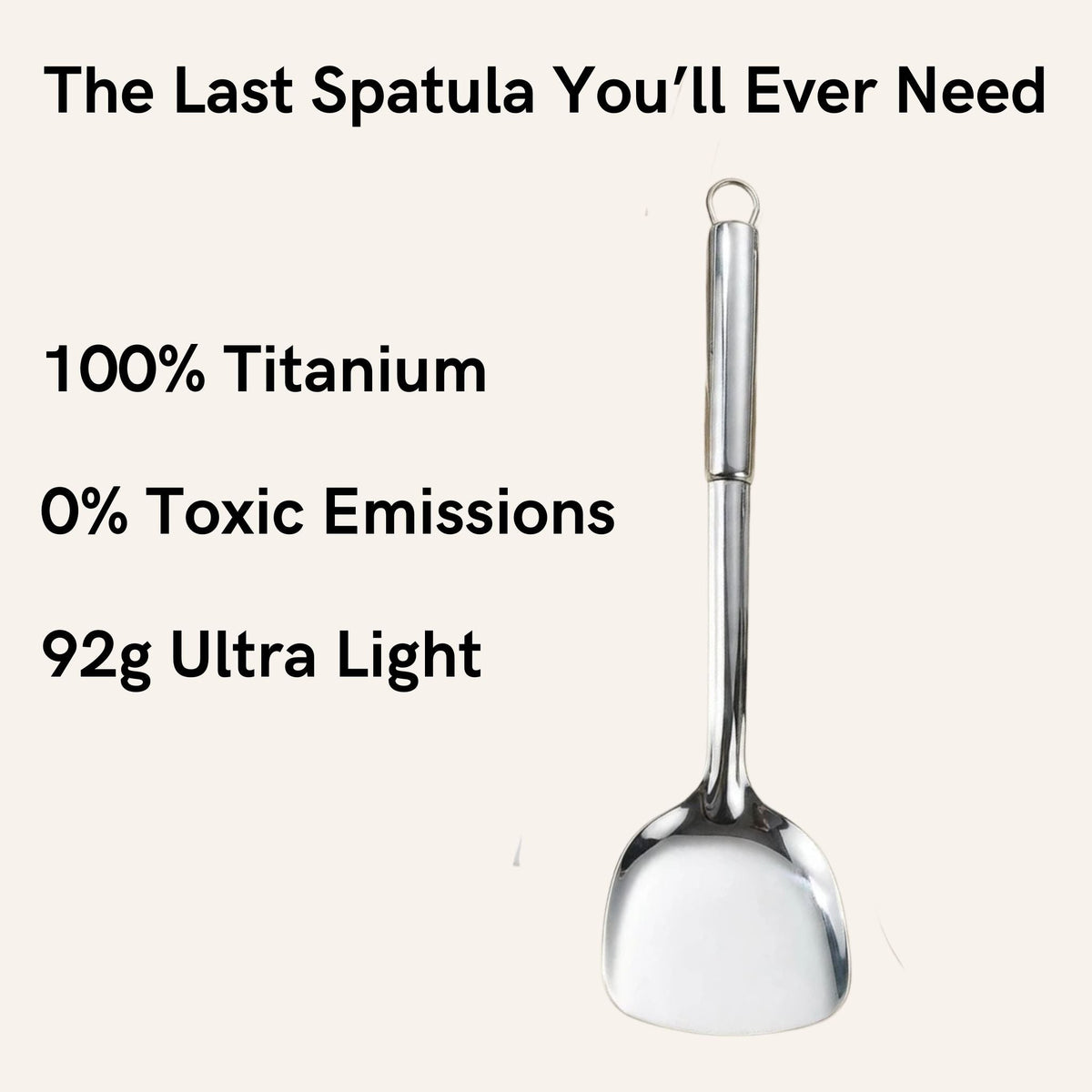 Alpine Titanium Hammered Pan + Spatula Bundle