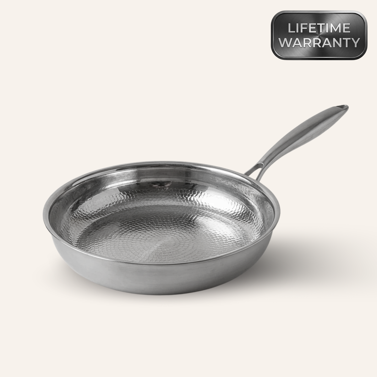 Alpine Titanium Hammered Pan + Spatula Bundle