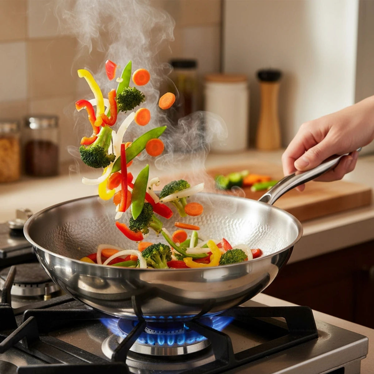 Alpine Titanium Wok Pan Pro