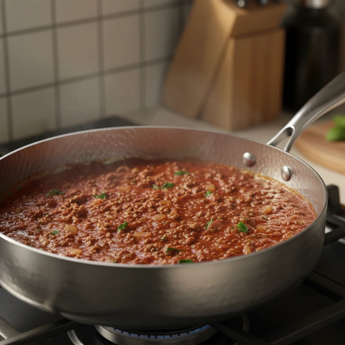 Alpine Titanium Hammered Pan + Lid