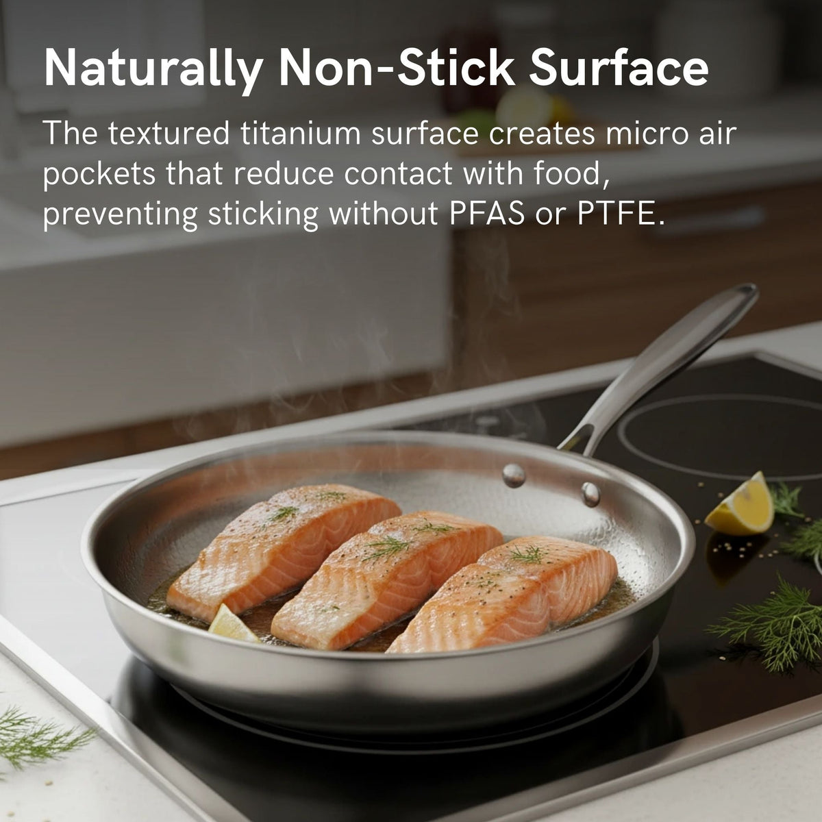 Alpine Titanium Hammered Pan + Spatula Bundle