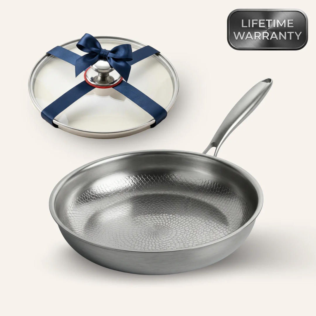 Alpine Titanium Hammered Pan + Lid