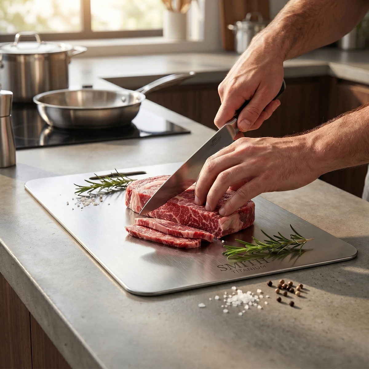 Alpine Titanium Cutting Board